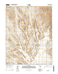 2014 Map of Panaca, 2014 Print