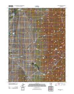 2012 Map of Paris Creek, 2012 Print