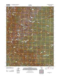 2012 Map of Parsnip Peak, 2012 Print