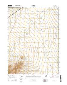 2014 Map of Pilot Peak NW, 2014 Print