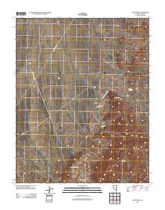 2012 Map of Piute Point, 2012 Print