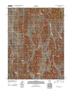 2012 Map of Pogues Station, 2012 Print