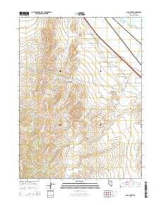 2014 Map of Pole Creek, 2014 Print