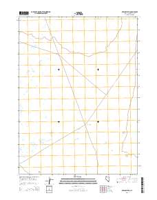 2015 Map of Presnel Well, 2015 Print