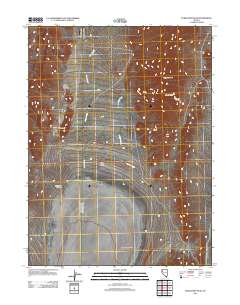 2011 Map of Purgatory Peak, 2011 Print