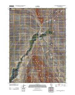 2011 Map of Quinn River Crossing, 2011 Print