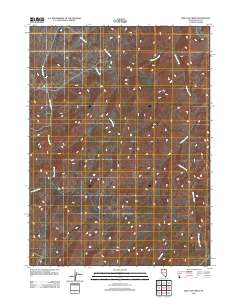 2012 Map of Red Cow Creek, 2012 Print