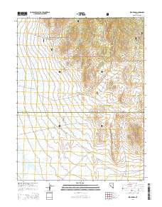 2014 Map of Red Ledges, 2014 Print