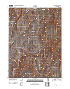 2011 Map of Red Mountain, 2011 Print