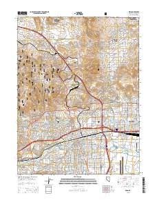 2015 Map of Reno, 2015 Print