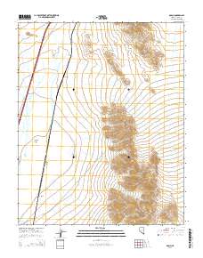 2014 Map of Roach, 2014 Print