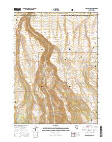 2014 Map of Robinson Creek, 2014 Print