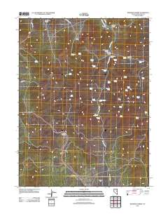 2012 Map of Robinson Summit, 2012 Print