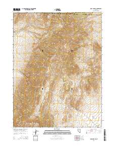 2014 Map of Ruby Lake SE, 2014 Print