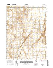 2015 Map of Rye Creek, 2015 Print
