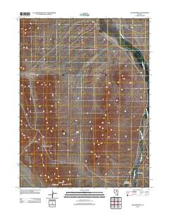 2012 Map of Sadler Basin, 2012 Print