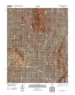 2012 Map of Saint Thomas Gap, 2012 Print