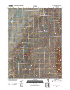 2011 Map of Salt Water Spring, 2011 Print