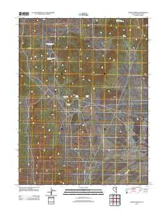 2012 Map of Sammy Springs, 2012 Print