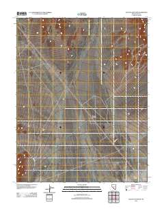 2012 Map of Scottys Junction, 2012 Print