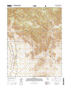 2014 Map of Secret Basin, 2014 Print