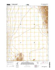 2015 Map of Sheep Ranch Springs, 2015 Print