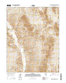 2014 Map of Silver King Mountain SW, 2014 Print
