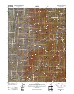 2012 Map of Sixmile Canyon, 2012 Print