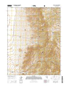2014 Map of Sixmile Canyon, 2014 Print