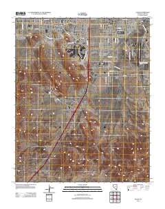 2012 Map of Sloan, 2012 Print