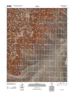 2012 Map of Sloan SE, 2012 Print