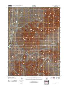 2011 Map of Smelser Pass, 2011 Print
