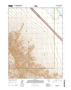 2014 Map of Snow Gulch, 2014 Print