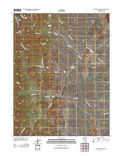 2012 Map of Snowball Ranch, 2012 Print