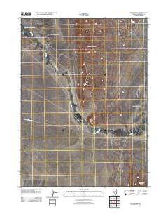 2011 Map of Sod House, 2011 Print