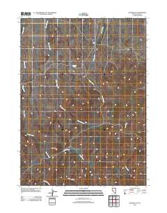 2012 Map of Soldier Cap, 2012 Print