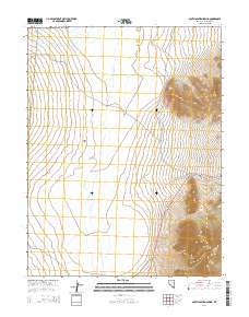 2014 Map of South Bastian Spring, 2014 Print