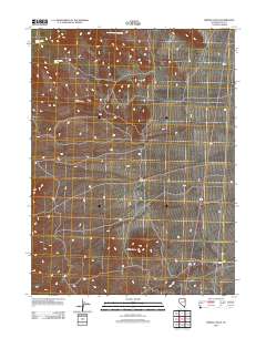 2012 Map of Spring Gulch, 2012 Print