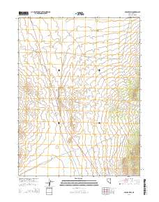 2014 Map of Spruce Well, 2014 Print