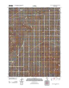 2012 Map of Star Valley Ridge SE, 2012 Print