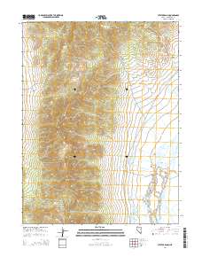 2014 Map of Steptoe Ranch, 2014 Print