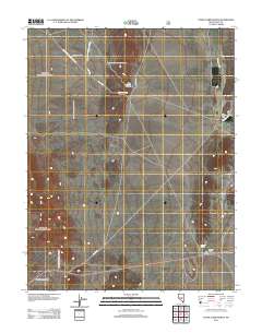 2012 Map of Stone Cabin Ranch, 2012 Print