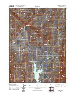 2011 Map of Summit Lake, 2011 Print