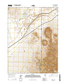 2014 Map of Tecoma, 2014 Print
