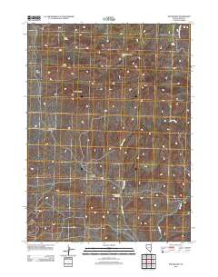 2012 Map of The Baldies, 2012 Print