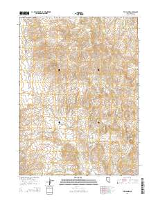 2014 Map of The Baldies, 2014 Print