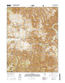 2014 Map of The Elbow, 2014 Print