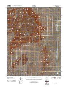 2012 Map of The Wall SW, 2012 Print