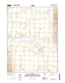 2015 Map of Third Butte West, 2015 Print