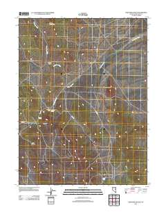 2012 Map of Thirtymile Ranch, 2012 Print